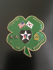 2nd Infantry Division Commanding General & CSM (St Patrick's Day Ball)