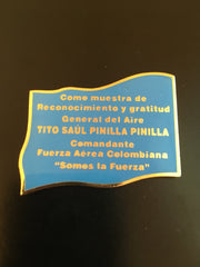 COLUMBIA Air Force Commander General Tito Saúl Pinilla Pinilla