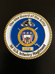 3rd US Infantry Regiment (The Old Guard) Regimental Sergeant Major