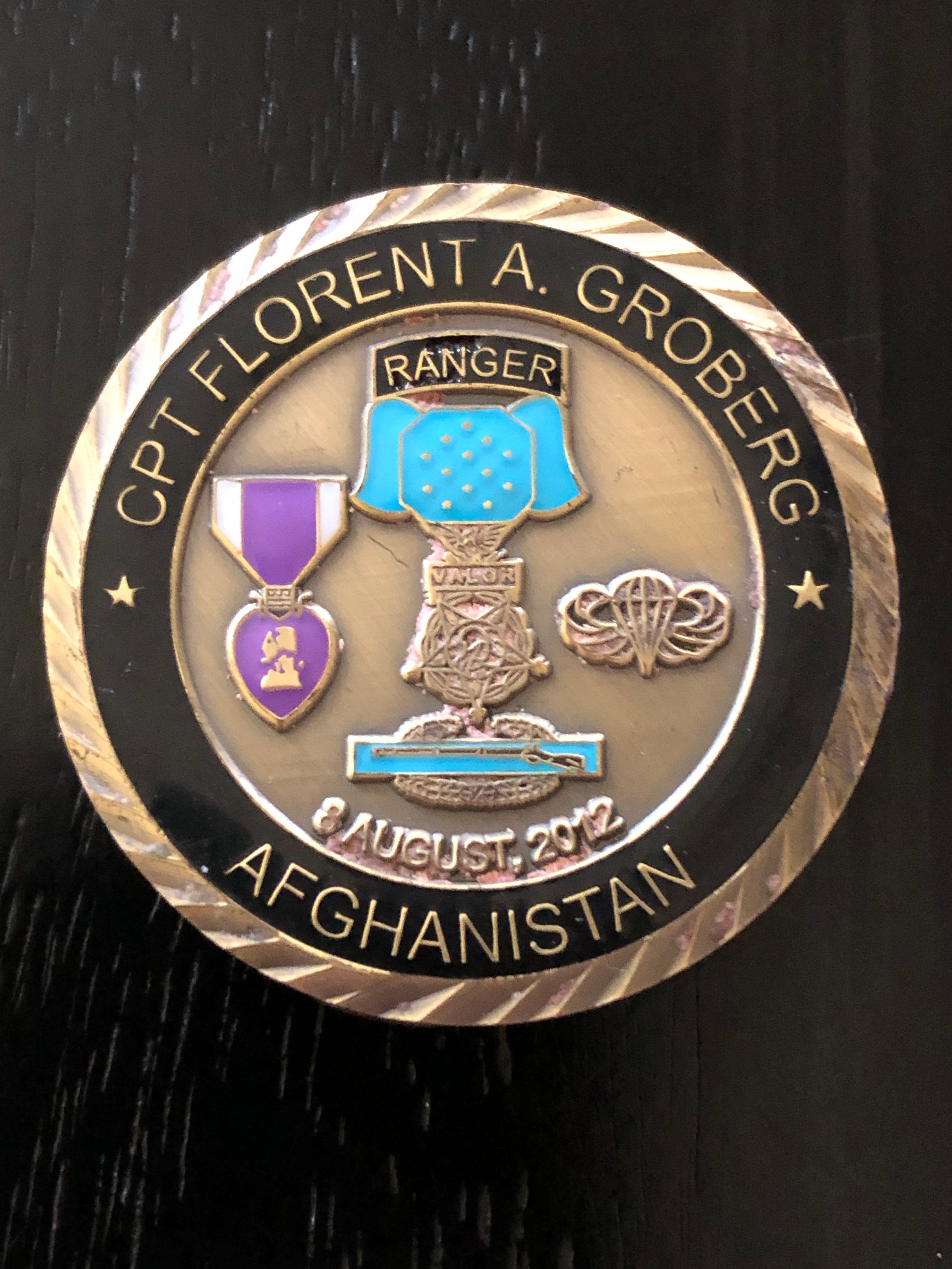 Medal of Honor (MoH) Recipient CPT Florent Groberg