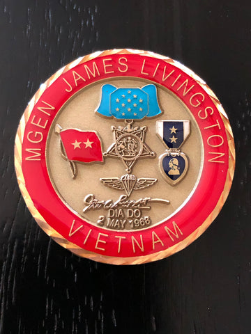 Medal of Honor (MoH) Recipient Maj Gen James Livingston