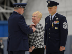 Spouse of Chief Master Sergeant of the Air Force (16th) Paula Roy