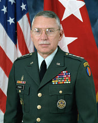 TRADOC Commander (8th) General Frederick M. Franks, Jr.
